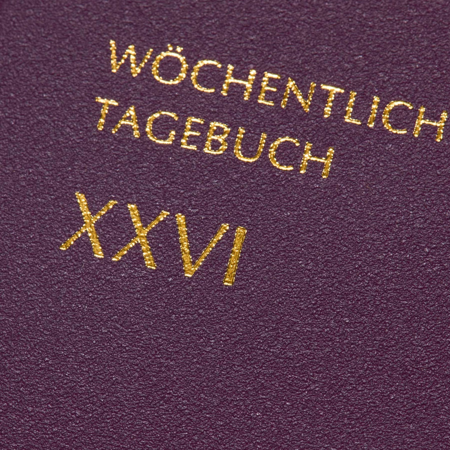 2026 Weekly Planner Worter B6