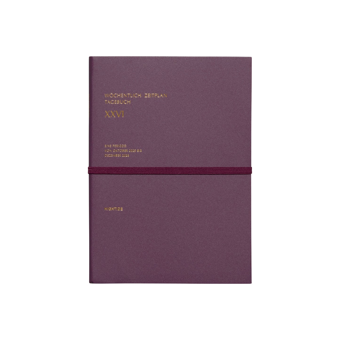 2026 Weekly Planner Worter B6