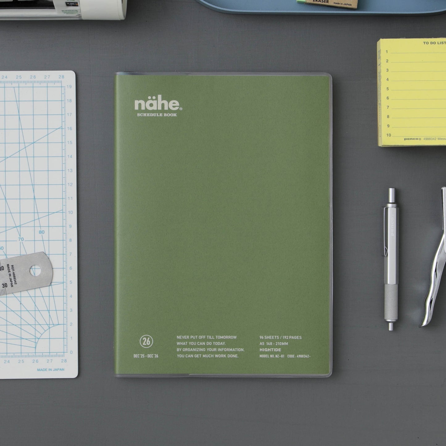 2026 Weekly Planner Nähe A5 Vertical