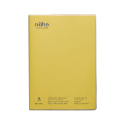 2026 Weekly Planner Nähe A5 Vertical