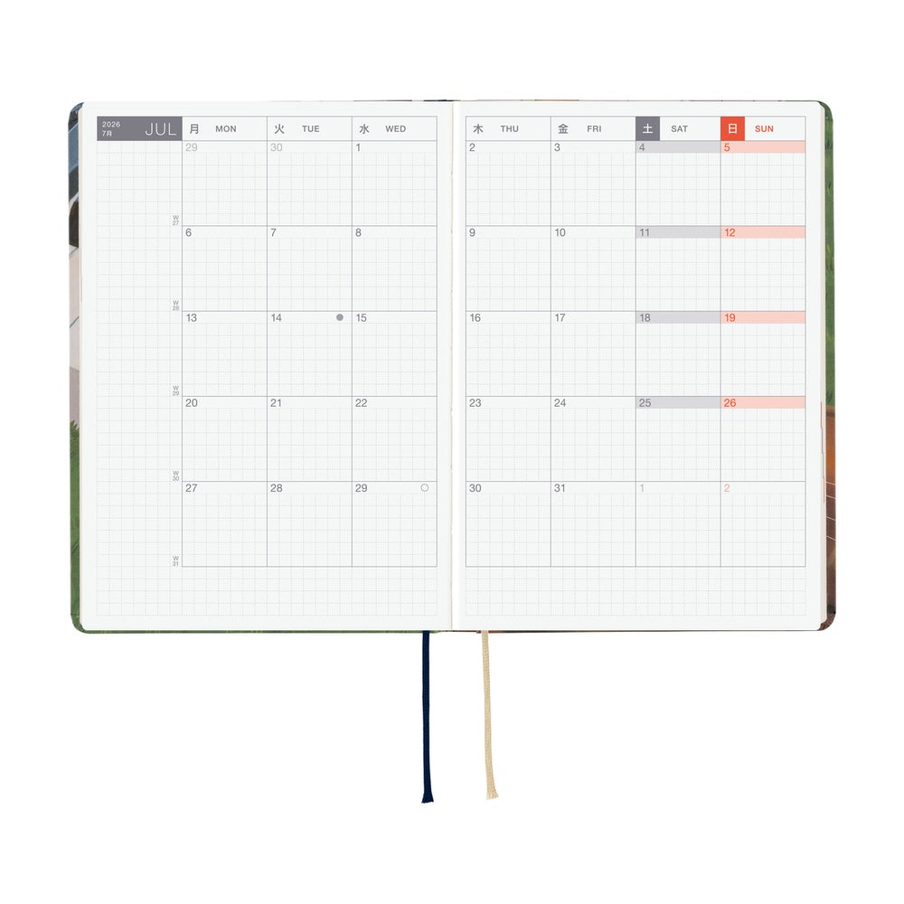 2026 Planner / Hon A6 Hiroko Kubota