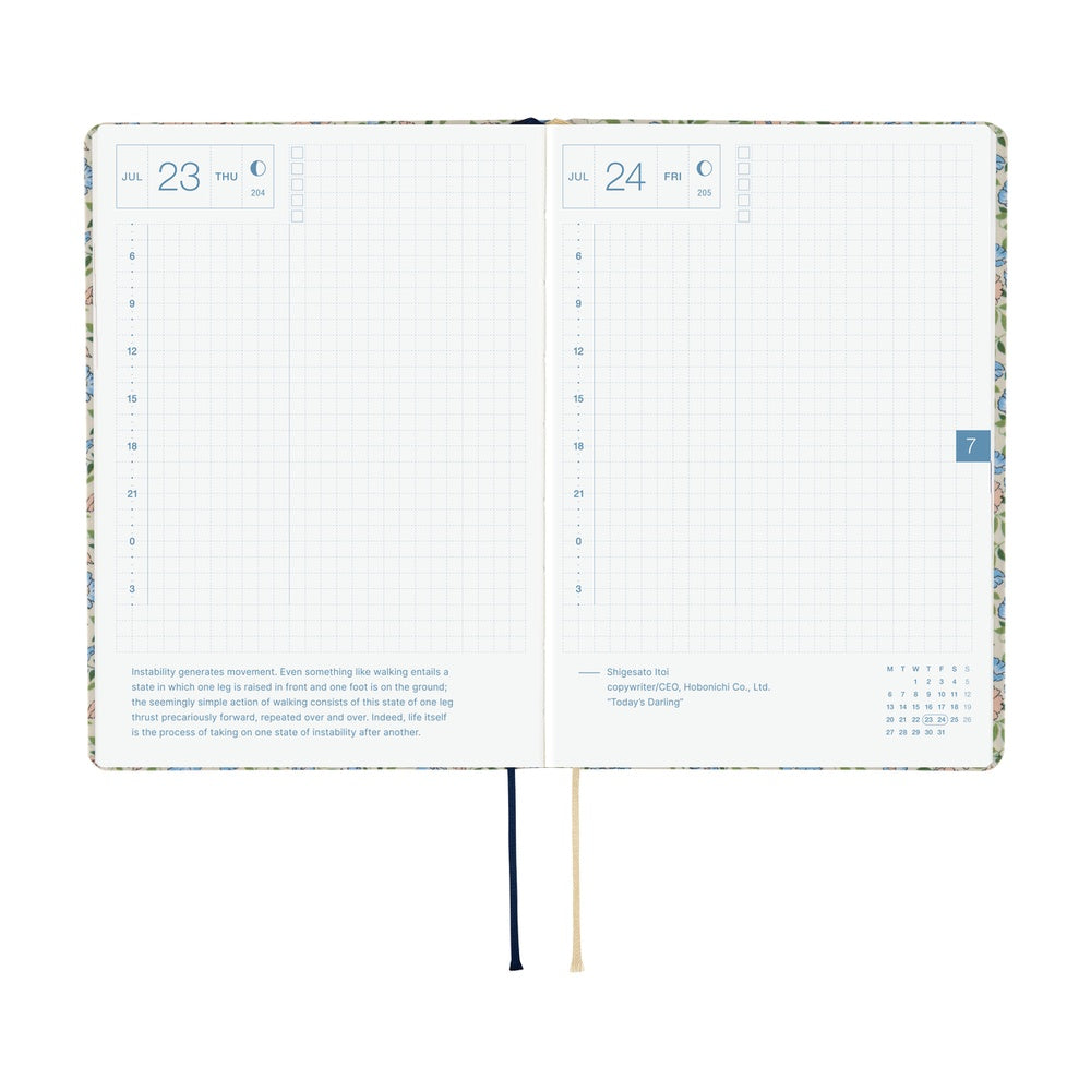 2026 Planner / Hon A6 Liberty Fabrics