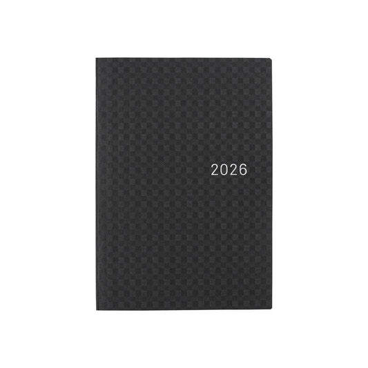 2026 Planner / Hon A6 Paper Series Black Gingham