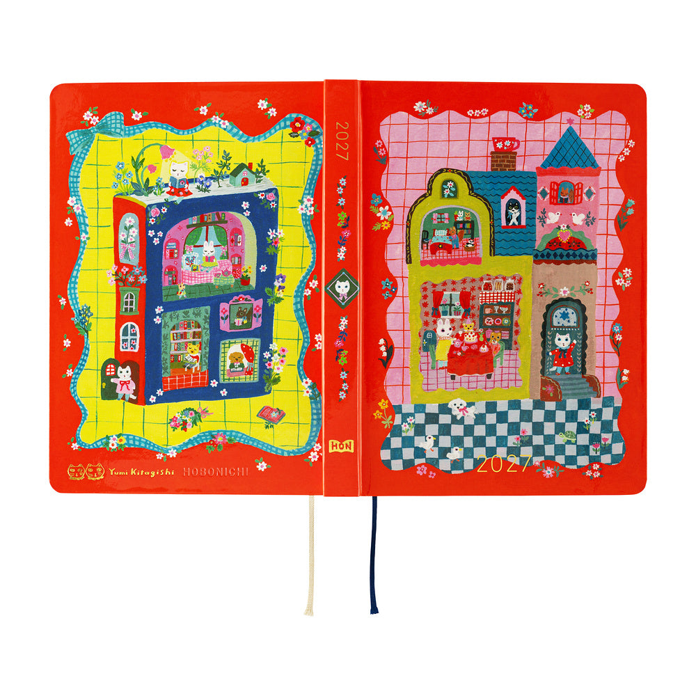 2027 Planner / Hon A6 Yumi Kitagishi