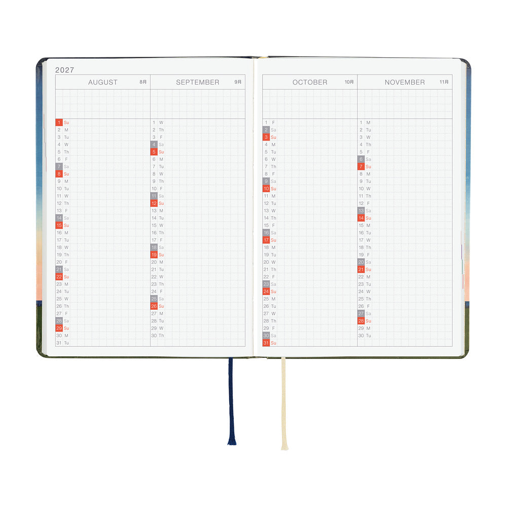 2027 Planner / Hon A6 Hiroko Kubota