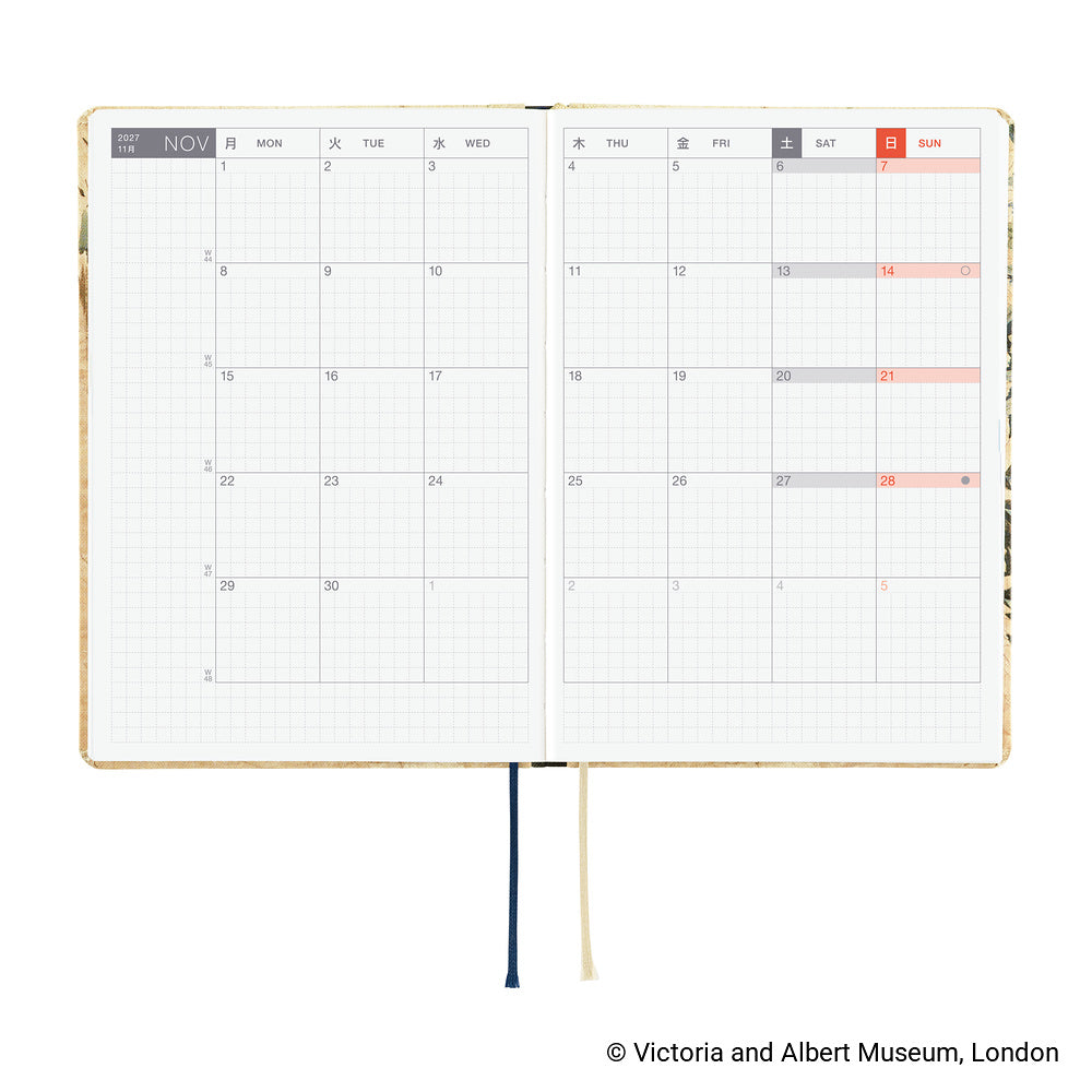 2027 Planner / Hon A6 V&A Series / Vine