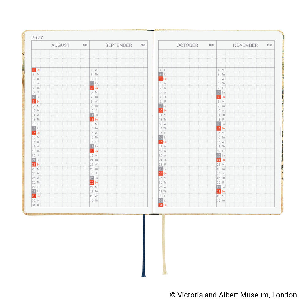 2027 Planner / Hon A6 V&A Series / Vine