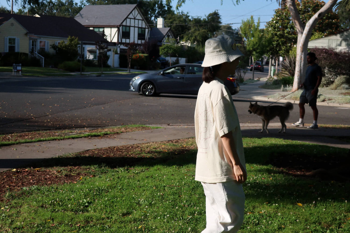 Flower Forest Tee Ecru