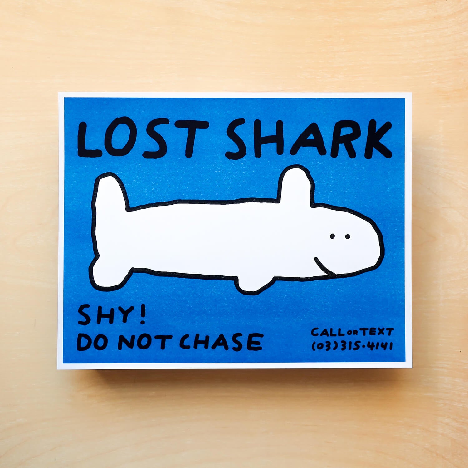 Art Print/ Lost Shark