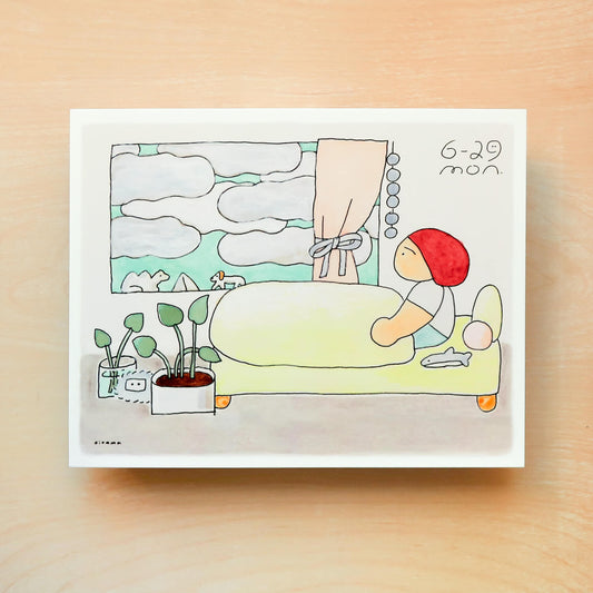 Art Print/ Cloudy Day