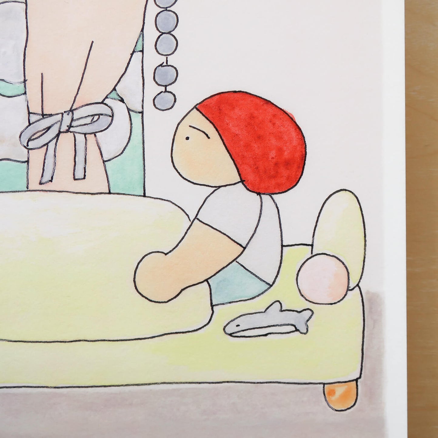 Art Print/ Cloudy Day