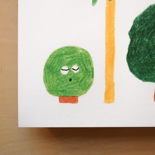 Art Print - Four Trees