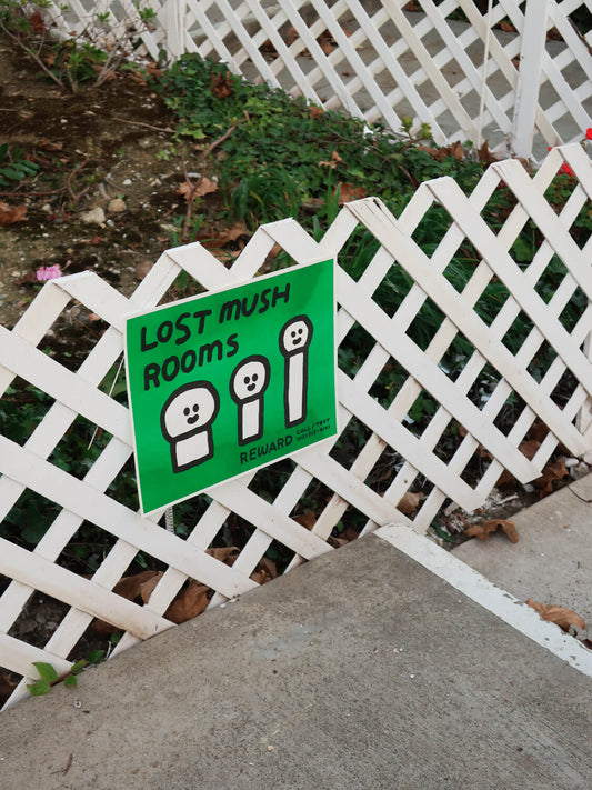 Art Print/ Lost Mushrooms