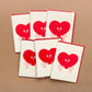 OITAMA Card/ Set of 6 Heart