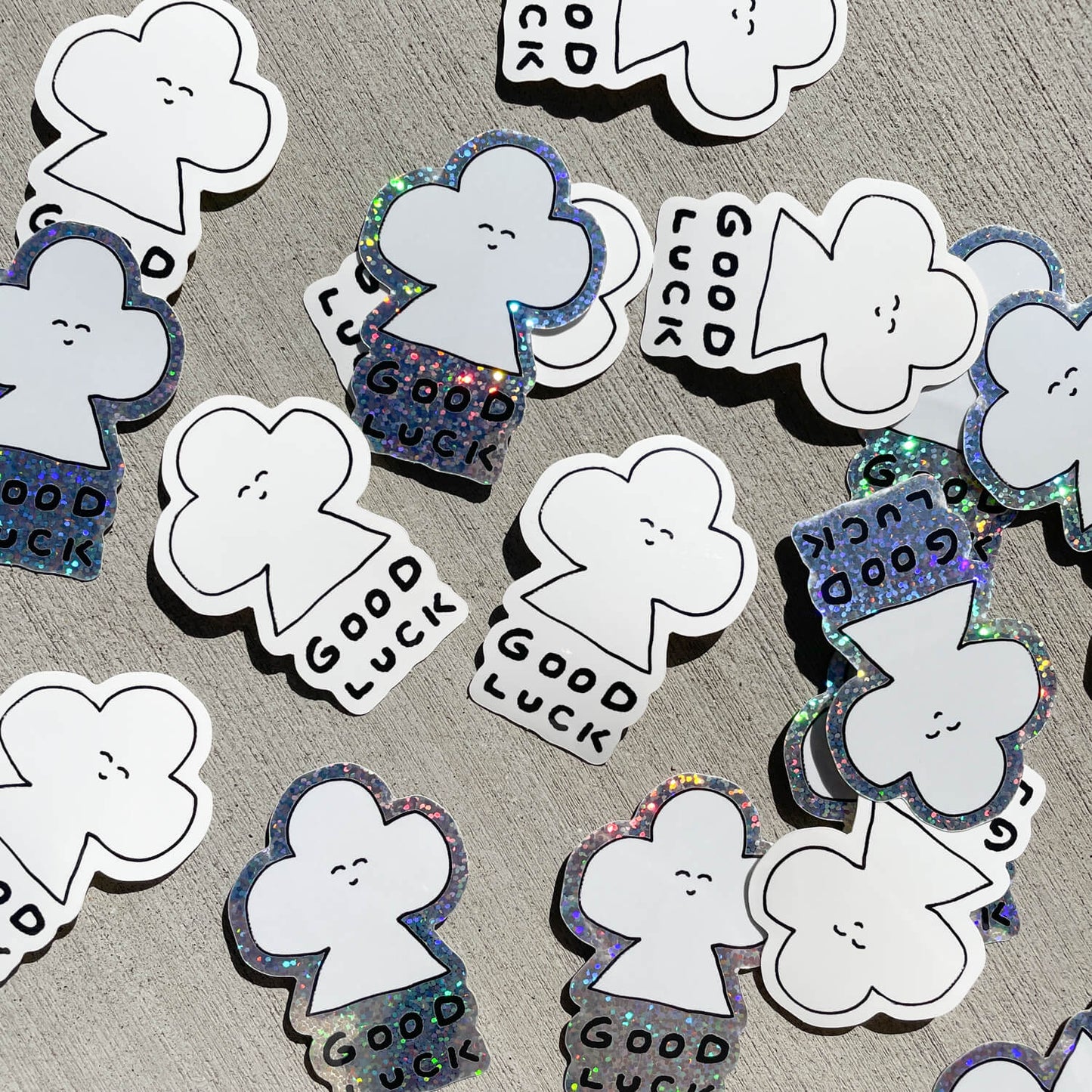 Sticker/ Good Luck Sparkling