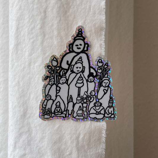 Sticker/ Thai Buddhas