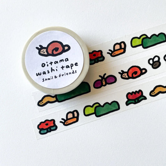 Washi Tape/ Snail and Friends