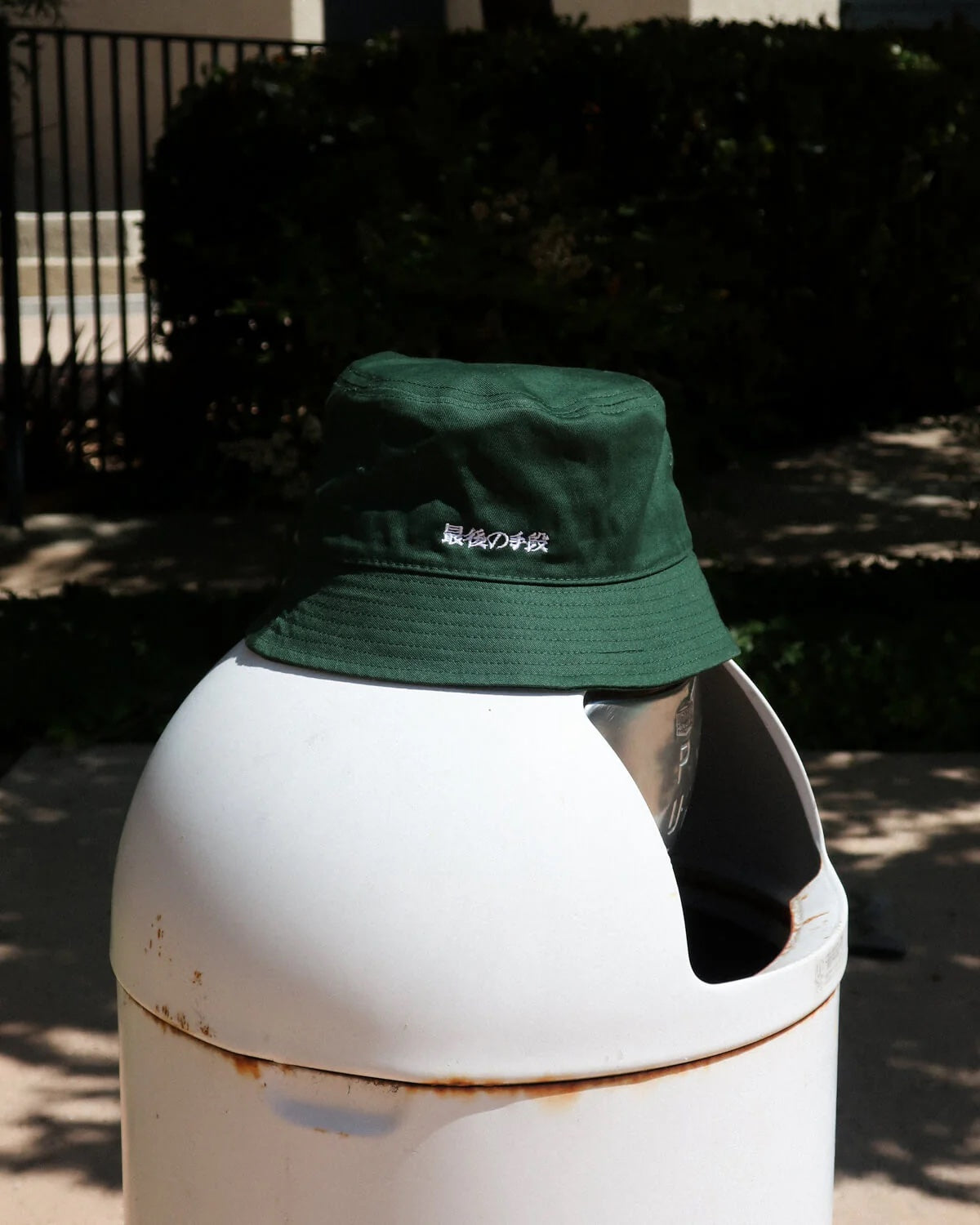 Saigo no Shudan Foursome Bucket Hat Green