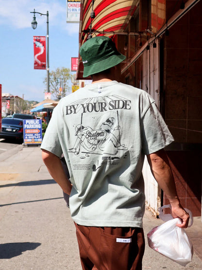 Saigo no Shudan Foursome Bucket Hat Green