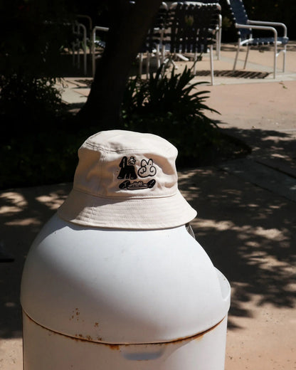 Saigo no Shudan Foursome Bucket Hat Ivory