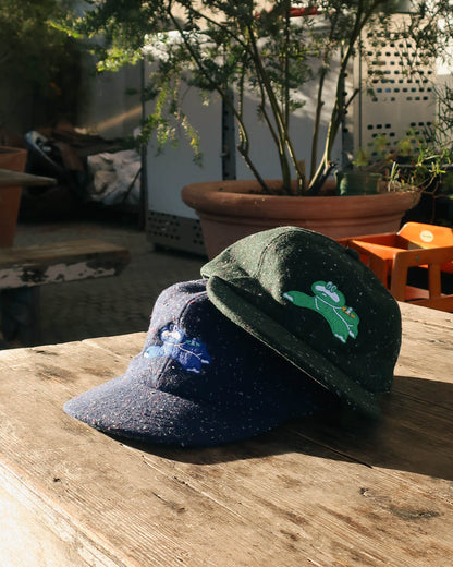 Dinosaur Onsen Cap - Speckled Navy