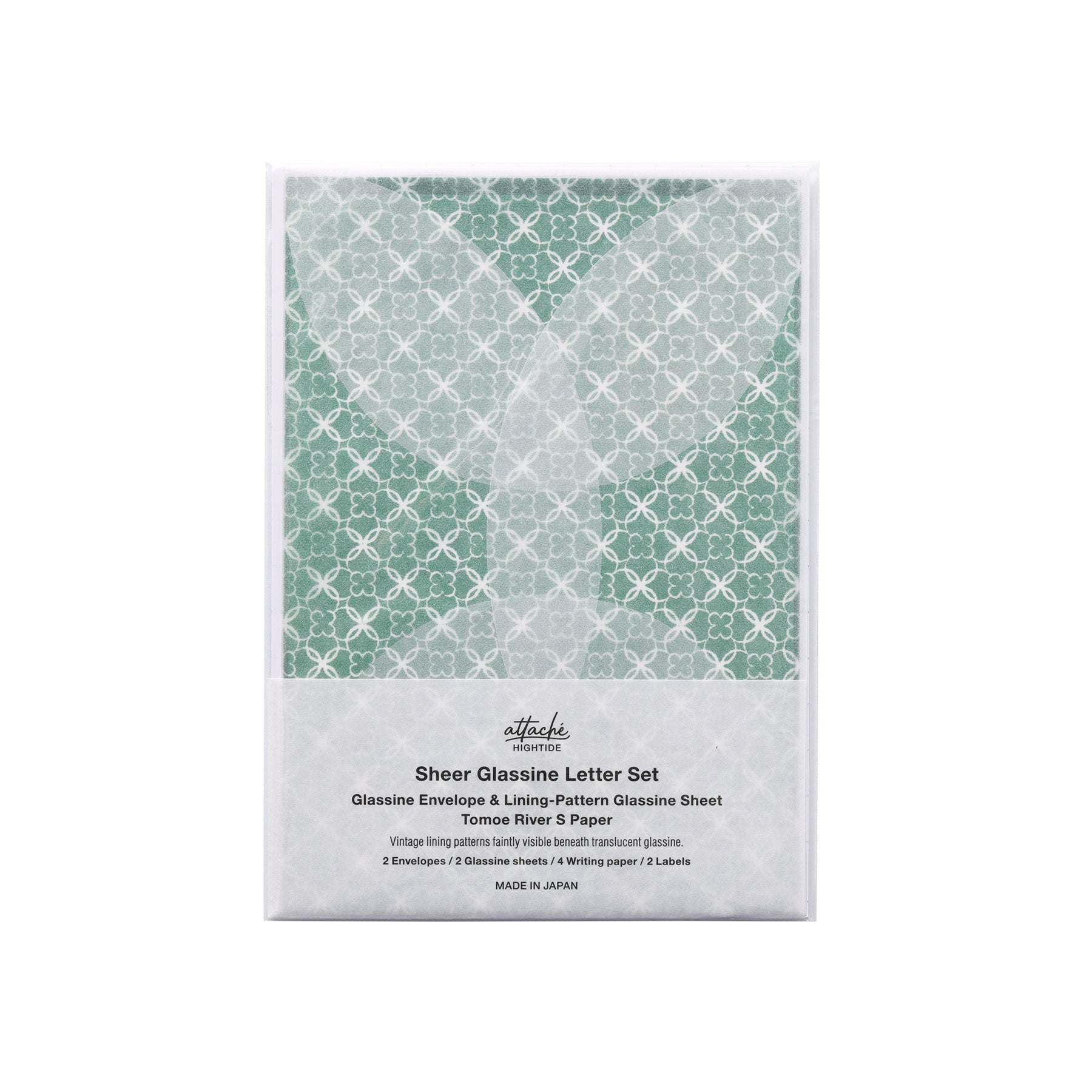Sheer Glassine Letter Set