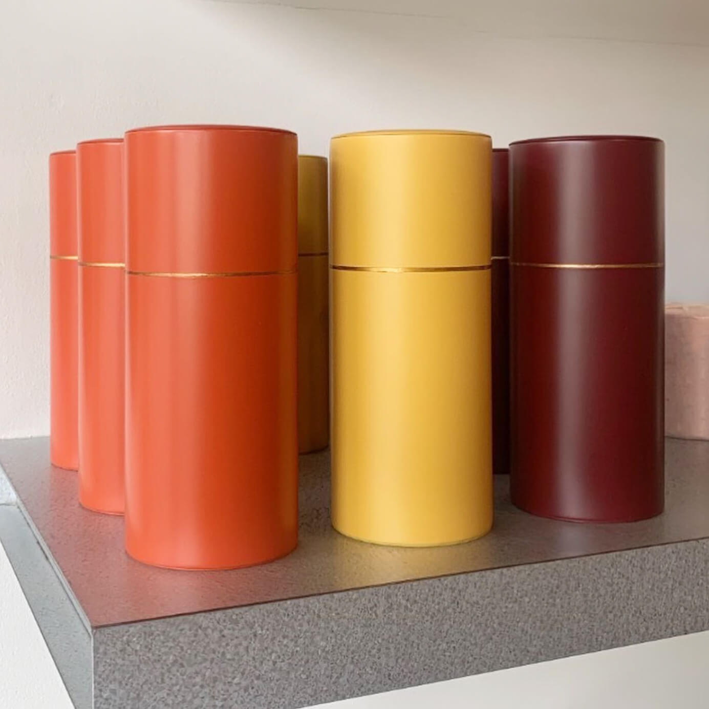 Tin Can Pen Tube / Papier Labo.