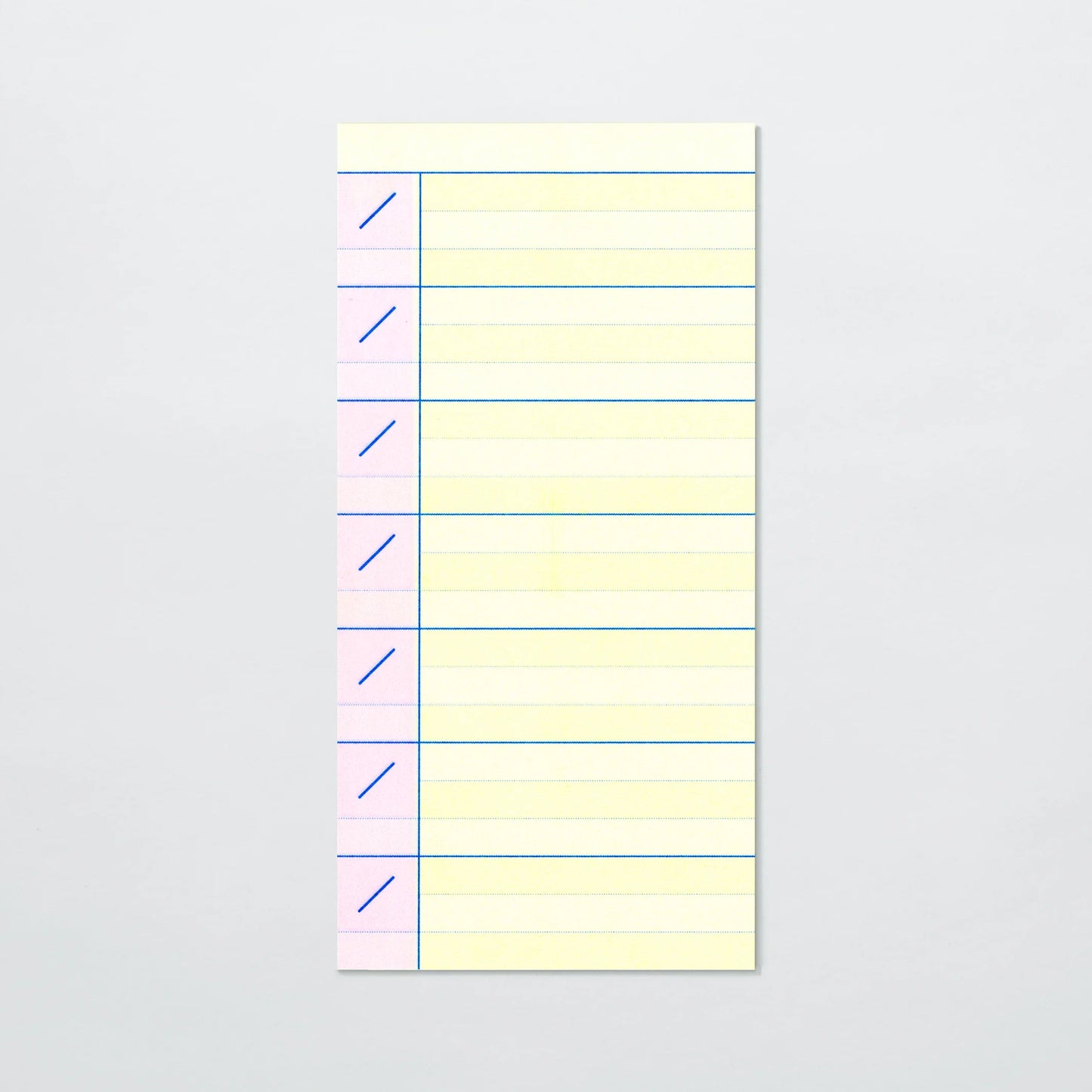 Martin Weekly Memo Pad / Papier Labo.