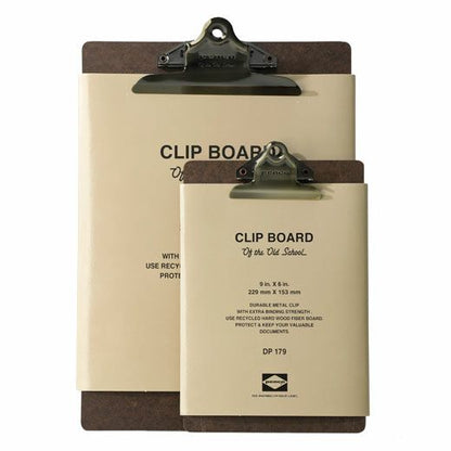 Old School Clipboard/ A5/ Bronze Clip (PENCO)