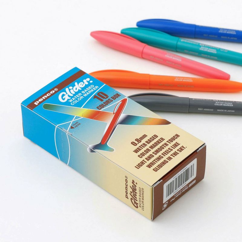 Penco - Glider Color Pen Set of 10 $25.00 | HIGHTIDE STORE DTLA
