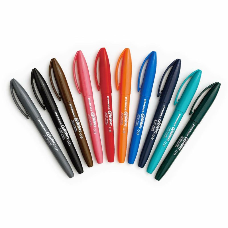 Glider Color Pen Set of 10