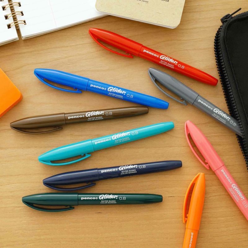 Penco - Glider Color Pen Set of 10 $25.00 | HIGHTIDE STORE DTLA