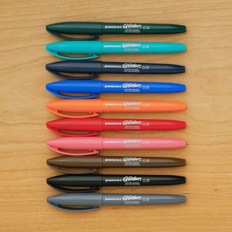 Glider Color Pen Set of 10