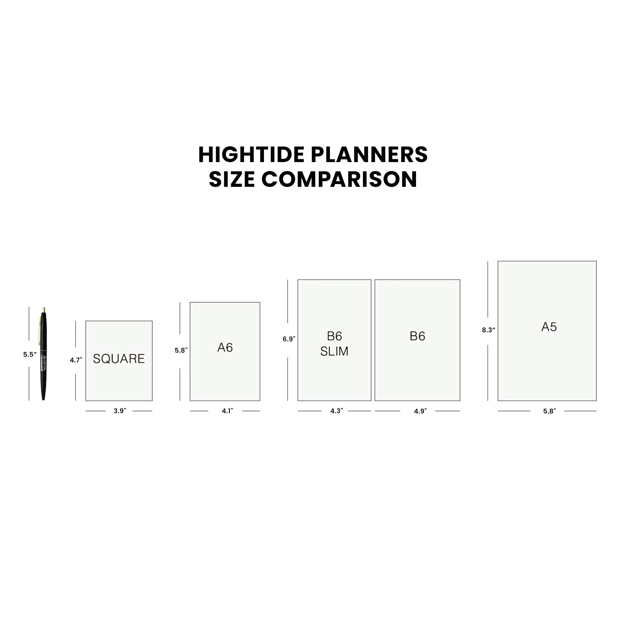 2027 Weekly Planner Katy Square
