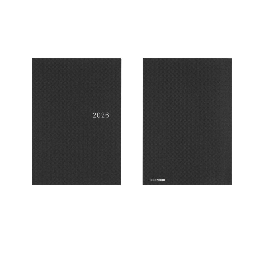 2026 Planner / Hon A5 Paper Series Black Gingham