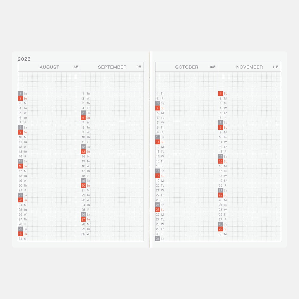 2026 Planner / Original Book A6