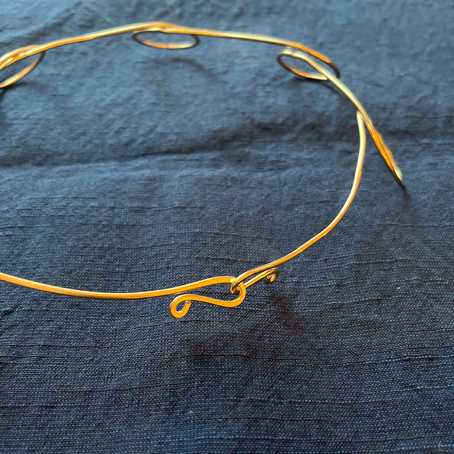 Brass Loop Choker