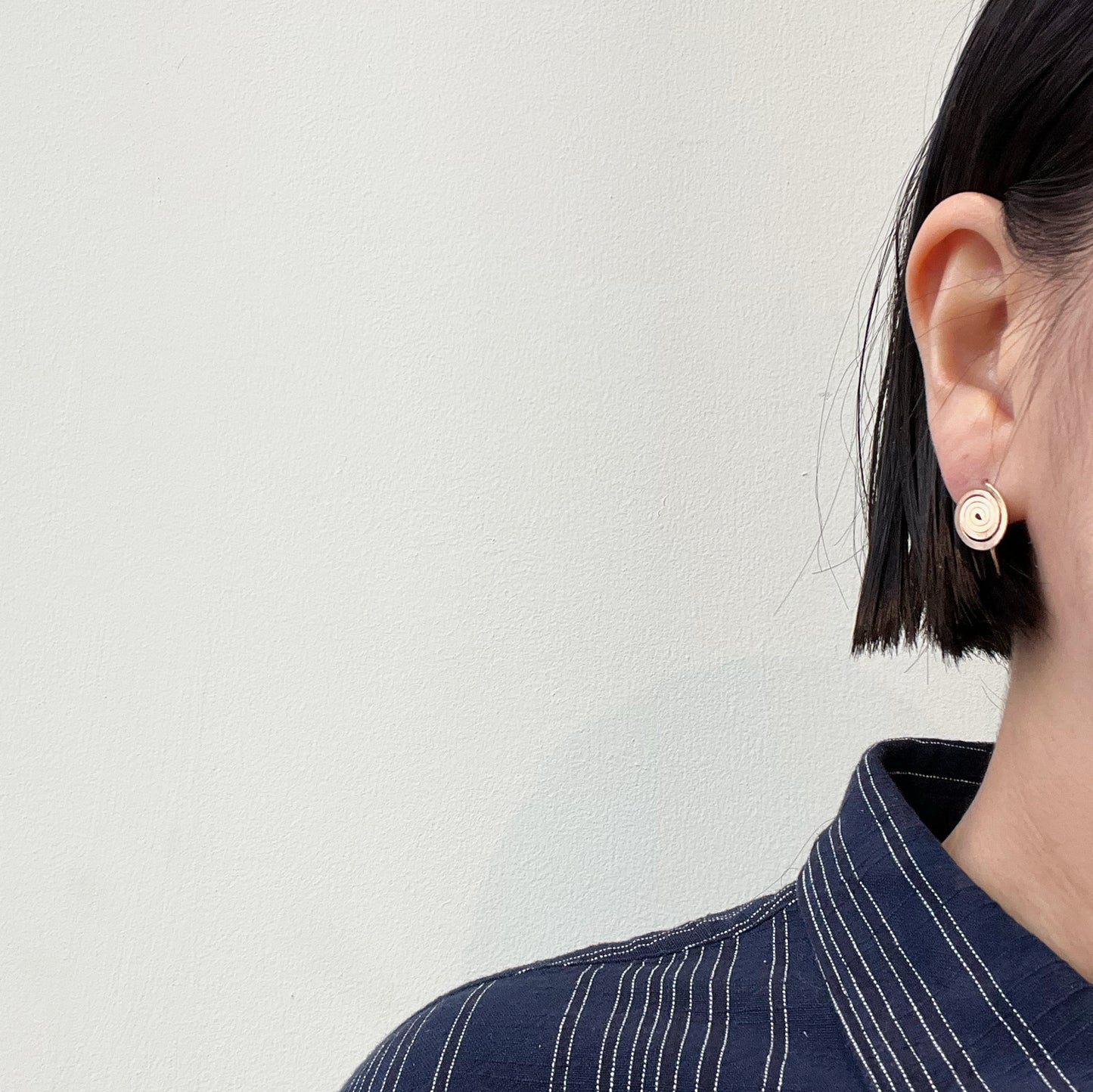 Spiral Hook Earrings / 14kt Gold Fill