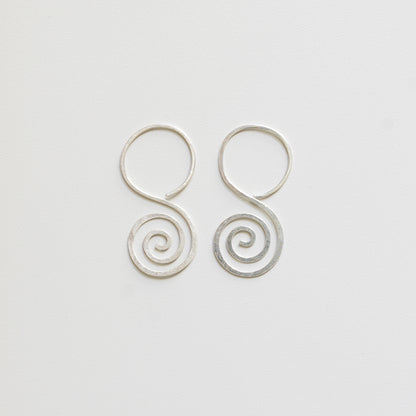 Spiral Drop Earrings