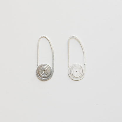 Spiral Drop Earrings