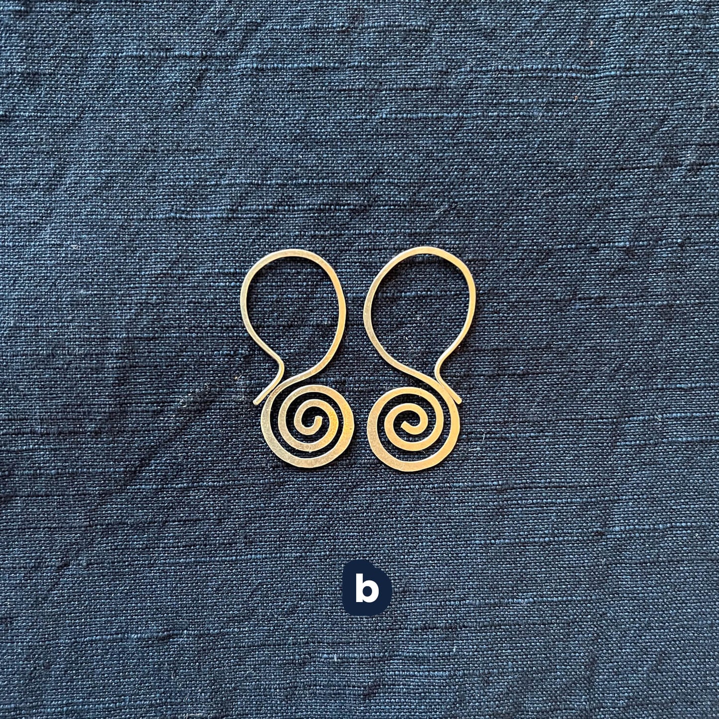 Spiral Drop Earrings