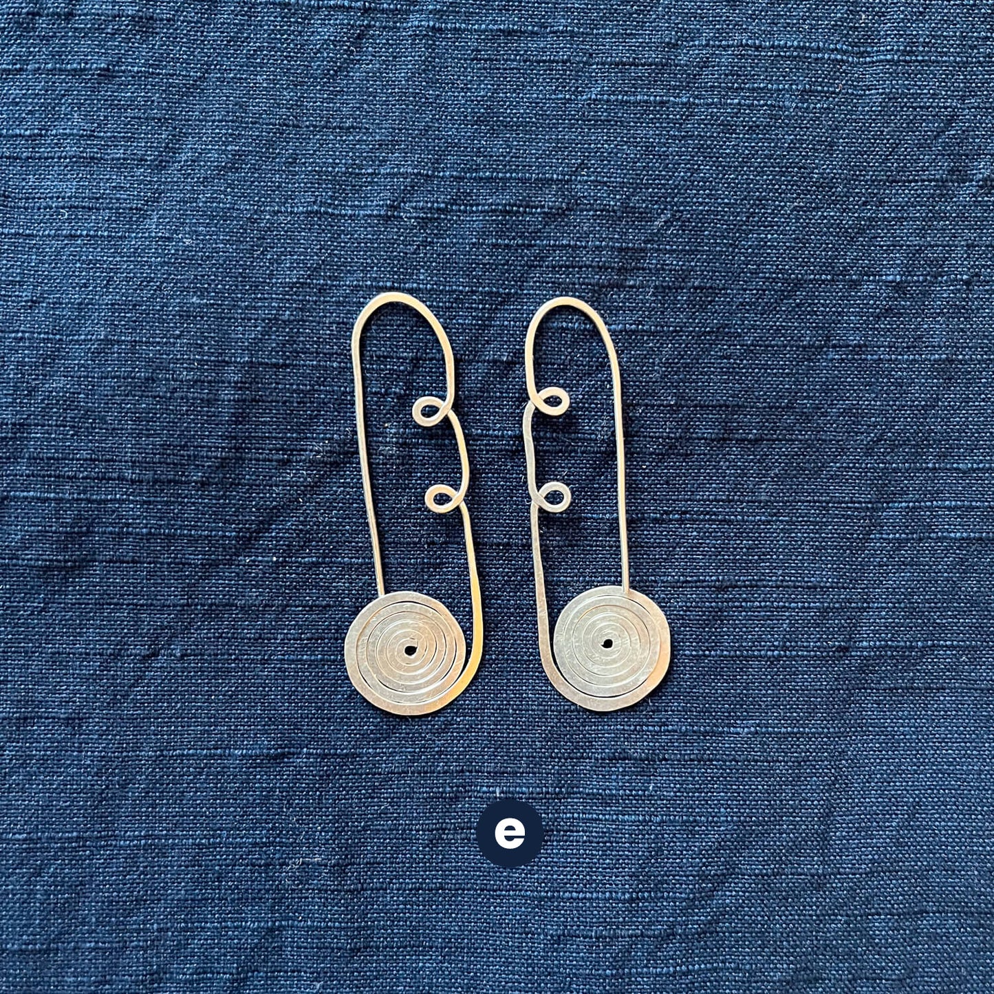 Spiral Drop Earrings