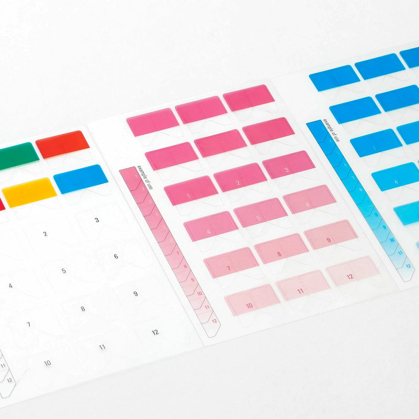 See-Through Index Sticker