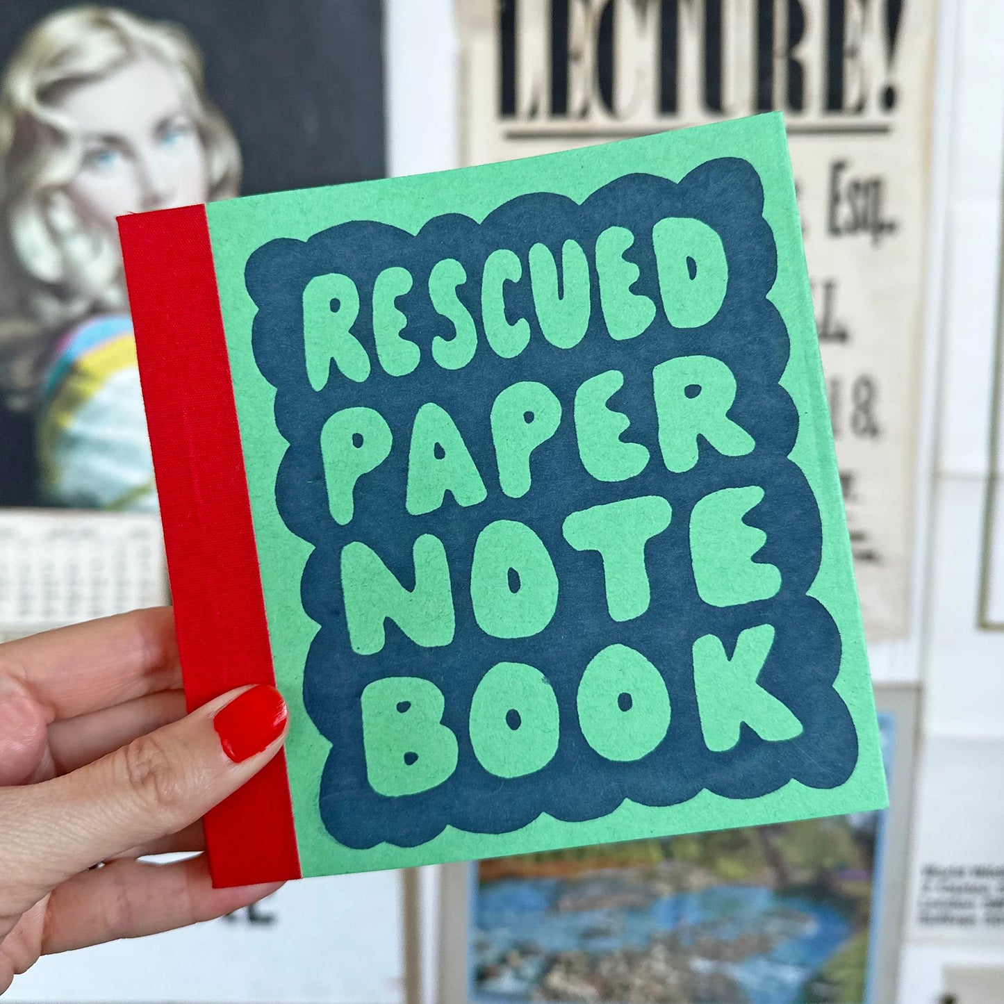 Rescued Paper Notebook / Small