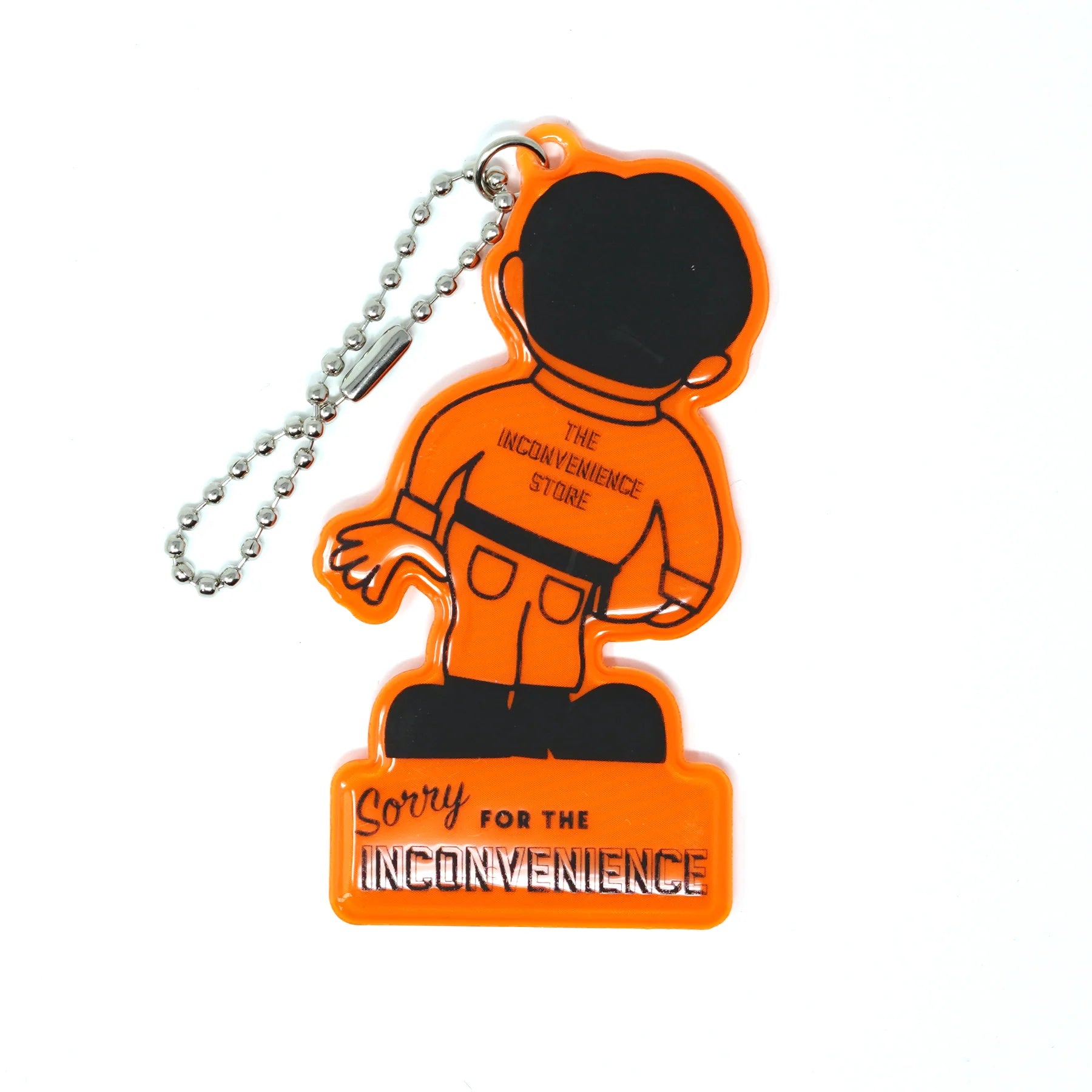 Reflective Keychain - Kanban Boy Neon Orange