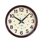 24 Hour Round Wall Clock