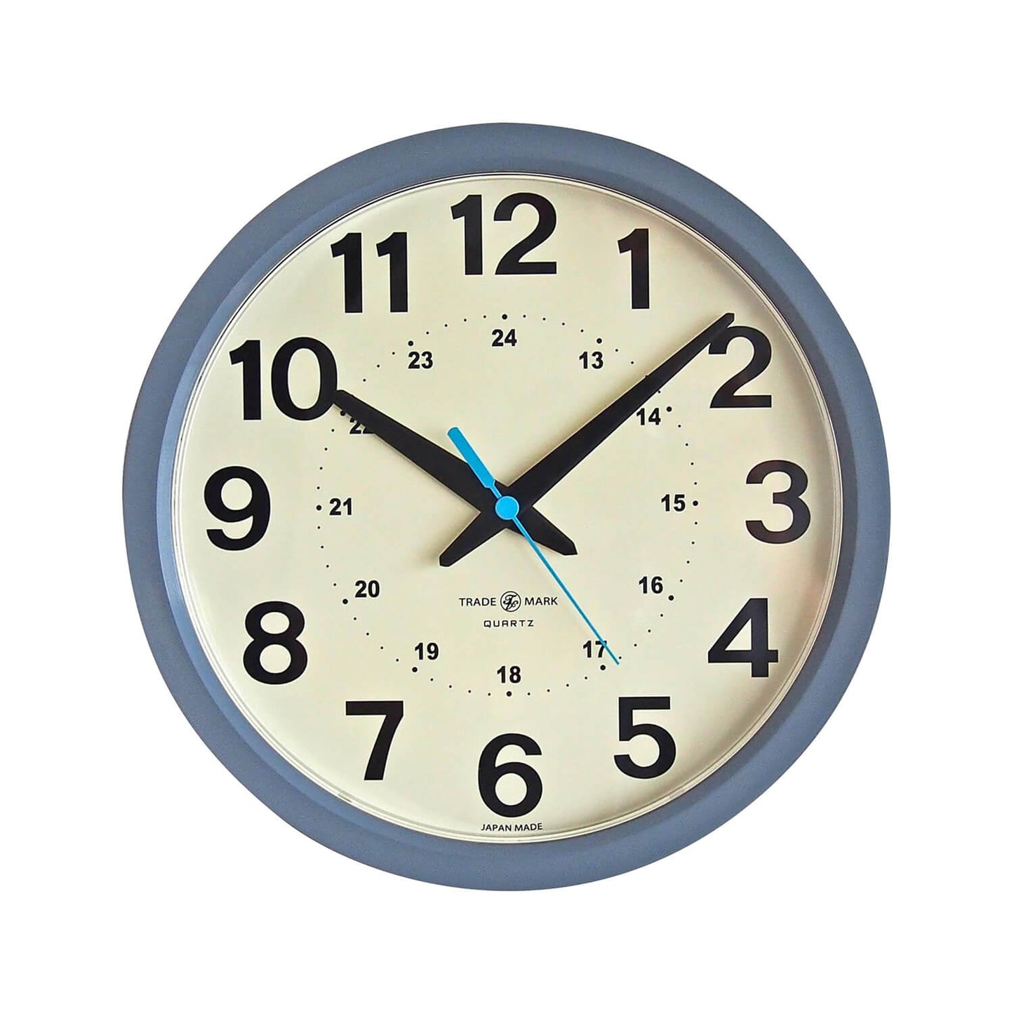 24 Hour Round Wall Clock