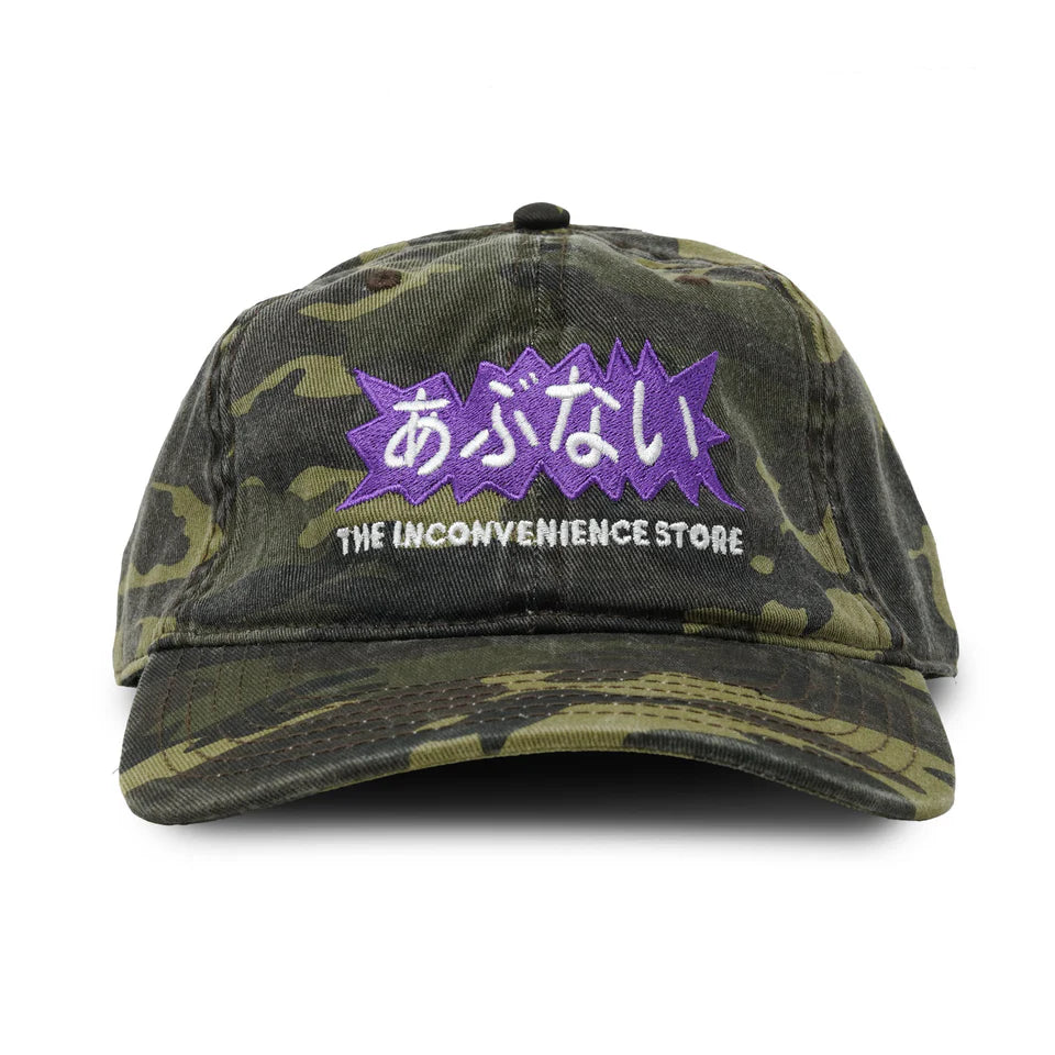 Abunai Hat / Washed Woodland Camo