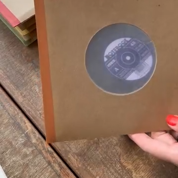 Record Sleeve Notebook