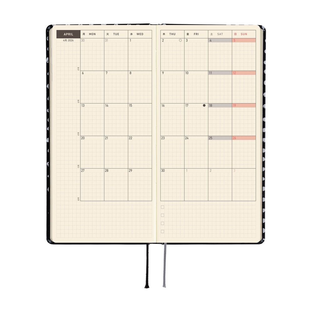 2026 Planner / Weeks Makoto Matsubayashi